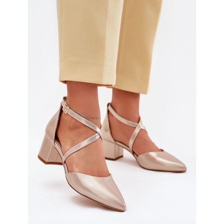 Escarpins talon large model 215685 Step in style