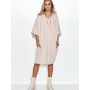 Robe de jour model 162224 Makadamia