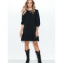Robe de jour model 162229 Makadamia