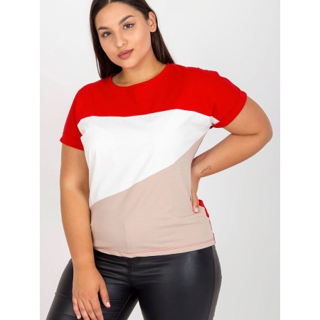 Plus size T-shirt model 166733 Relevance