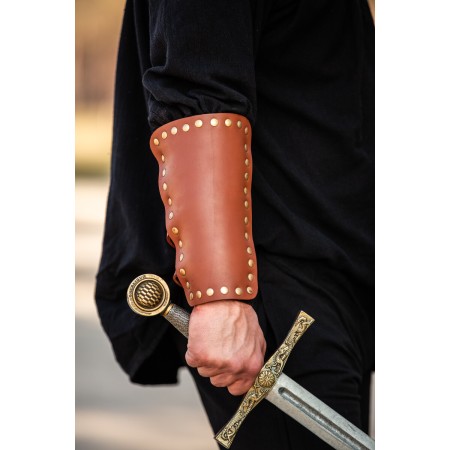 Brassard en cuir « Mar » – Marron 1257