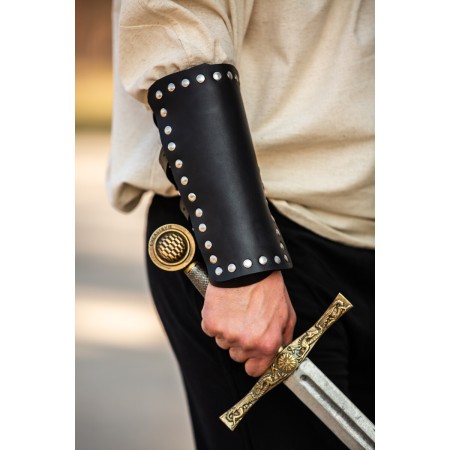 BRASSARD EN CUIR MÉDIÉVAUX ET VIKINGS POUR HOMME
