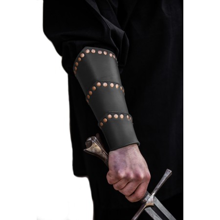 BRASSARD EN CUIR MÉDIÉVAUX ET VIKINGS POUR HOMME