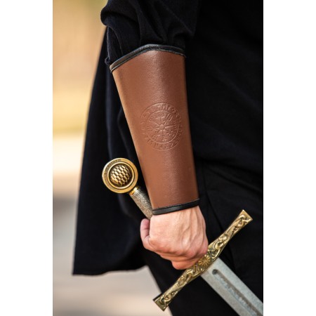 BRASSARD EN CUIR MÉDIÉVAUX ET VIKINGS POUR HOMME