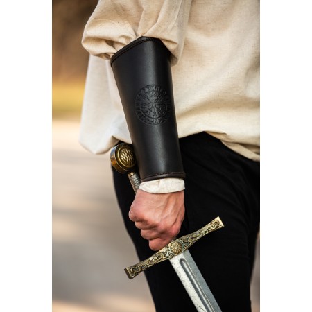 BRASSARD EN CUIR MÉDIÉVAUX ET VIKINGS POUR HOMME