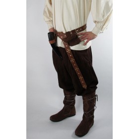 Weite Mittelalter-Hose "Eckart" Braun XXL