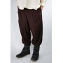 Weite Mittelalter-Hose "Eckart" Braun M
