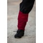 Wollwadenwickel mit Stickerei "Hannes" Rot