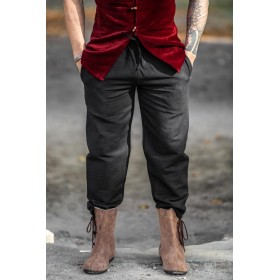 Mittelalterhose "Jören" Schwarz L