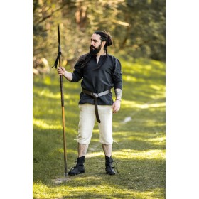 Mittelalter-Kniebundhose "Veli" Hanffarben S