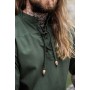 Mittelalter-Kurzarmhemd "Eric" Grün M