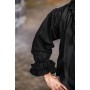 Rüschenhemd "Dracula" Schwarz S