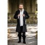 Rüschenhemd "Dracula" Weiß S