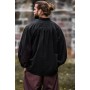 Landsknechthemd "Albert" Schwarz/Braun S