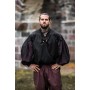 Landsknechthemd "Albert" Schwarz/Braun L