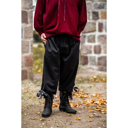 Kniebundhose "Vincent" Schwarz S
