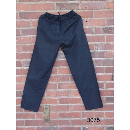 Mittelalter-Hose mit Gummizug "Clemens", weiter Schnitt Schwarz XL