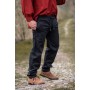 Mittelalter-Hose mit Gummizug "Veit" Schwarz XXXL