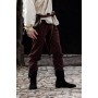 Mittelalter-Hose mit Gummizug "Veit" Dunkelbraun S