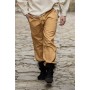 Mittelalter-Hose mit Gummizug "Veit" Honigbraun 4XL