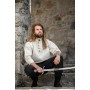 Mittelalter-Hemd aus dicker Baumwolle "Anton" Natur XXXL