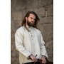 Mittelalter-Hemd aus dicker Baumwolle "Anton" Natur XXXL
