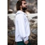 Rundkragenhemd "Athos" Weiß XXL