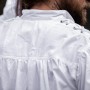 Mittelalter- Schnürhemd mit Ösen "Adrian" Weiß S