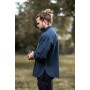 Mittelalterhemd "Ansbert" Blau S
