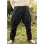Wikingerhose mit Beinschnürung "Magnus" Schwarz XL