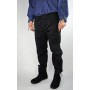 Edle Mittelalter Hose "Oskar" mit Ziernaht Schwarz XXXL