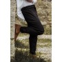 Edle Mittelalter Hose "Oskar" mit Ziernaht Schwarz XXL