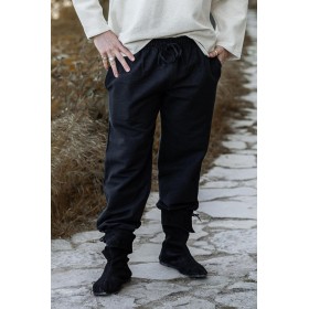 Mittelalterhose "Arvo" Schwarz S