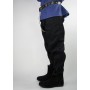 Edle Mittelalter Hose "Oskar" mit Ziernaht Schwarz M