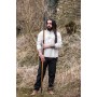 Handgewebtes Baumwoll-Hemd "Ingolf" Grau XXXL
