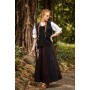 Baumwollweste "Franziska" Schwarz S