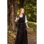 Baumwollweste "Franziska" Schwarz XL