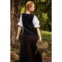 Baumwollweste "Franziska" Schwarz XXL