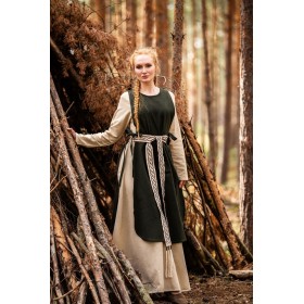 Mittelalter-Überkleid "Magdalena" Grün L/XL
