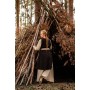 Mittelalter-Überkleid "Magdalena" Dunkelbraun XXL