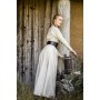 Schlichtes Wikinger Unterkleid "Scarlet" Hanffarben XXXL