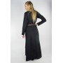 Schlichtes Wikinger Unterkleid "Scarlet" Schwarz M