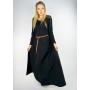 Schlichtes Wikinger Unterkleid "Scarlet" Schwarz M