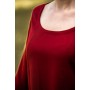Schlichtes Wikinger Unterkleid "Scarlet" Rot M