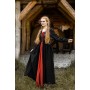 Mittelalterkleid "Medusa" Schwarz/Rot L