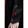 Mittelalterkleid "Medusa" Schwarz/Rot M