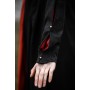 Mittelalterkleid "Medusa" Schwarz/Rot S