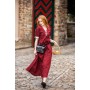 Sommerkleid "Denise" Rot/Natur XXL