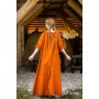 Bodenlanges Kurzarmkleid "Melisande" Rost XXL