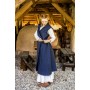 Wickelkleid "Gerlin" Blau S/M